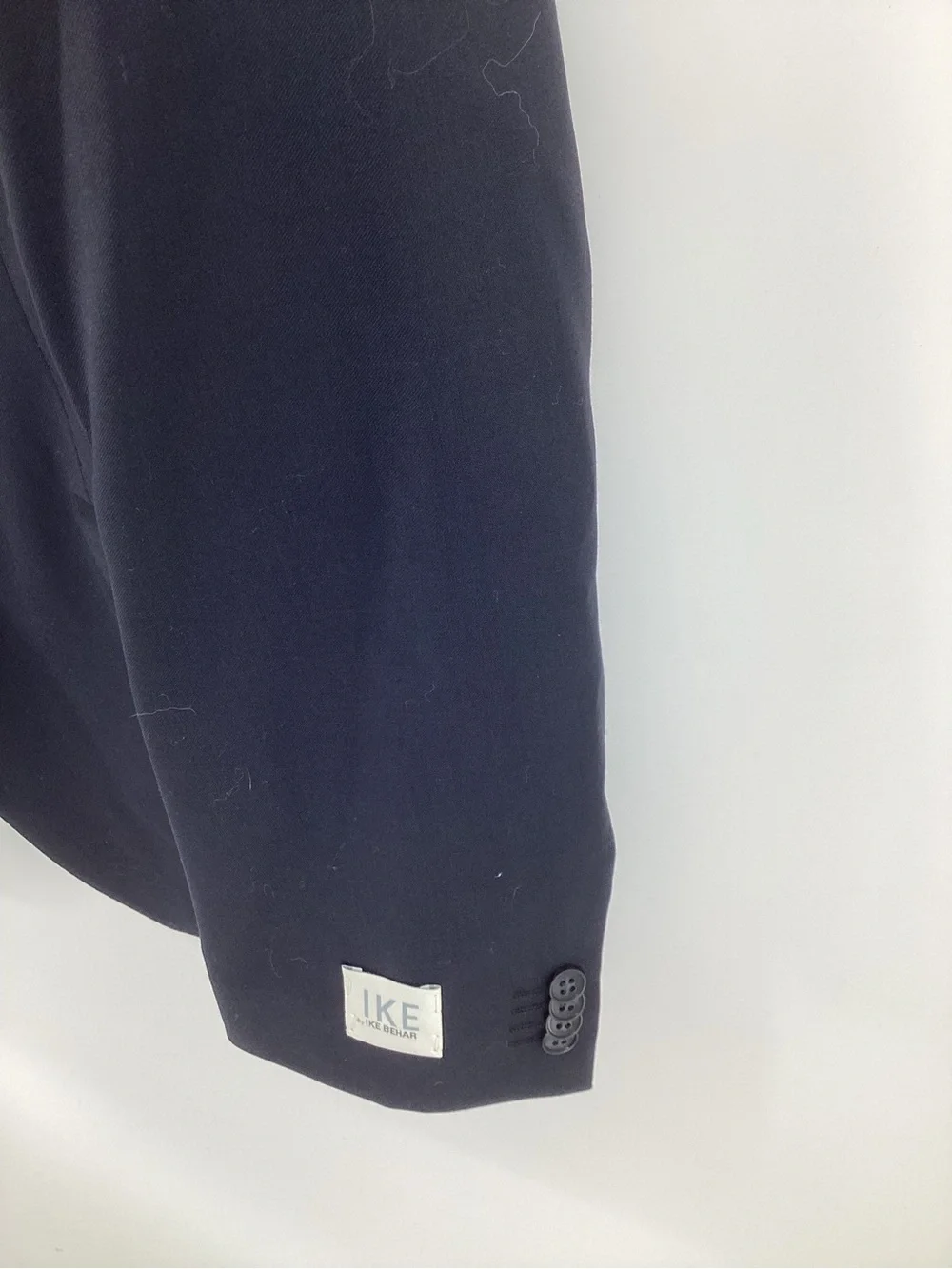 Ike Behar Navy Blue Two-Button Men's Blazer